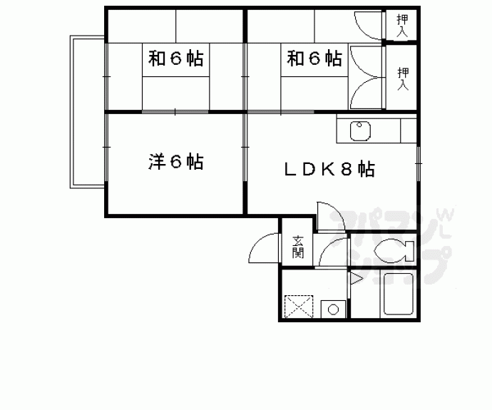 【アクロポリスＴ】間取