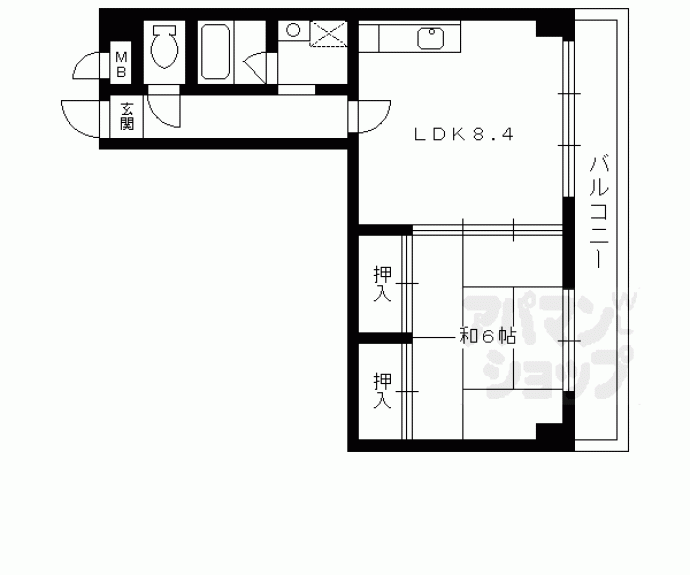 【エクセル新十条】間取