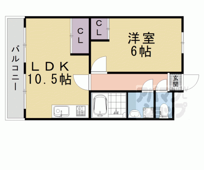 【ロイヤルハイツ秀】間取
