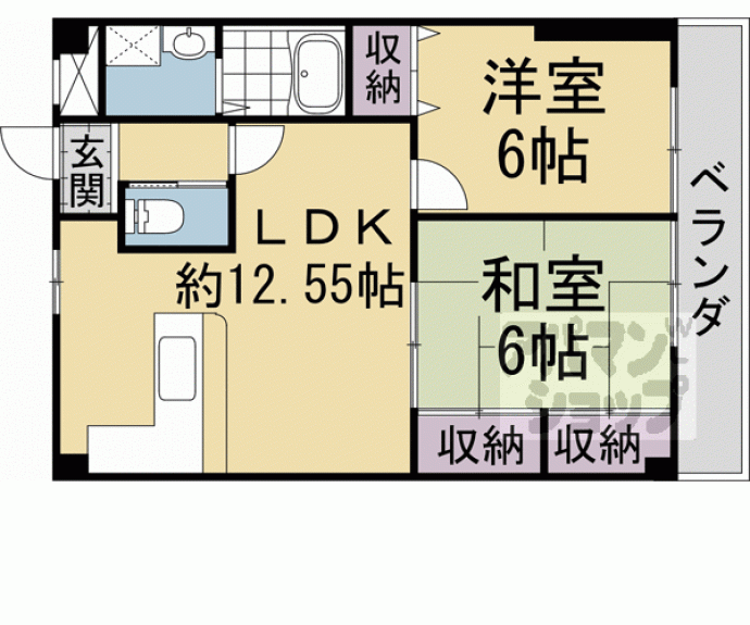 【パレグランシャリオ】間取