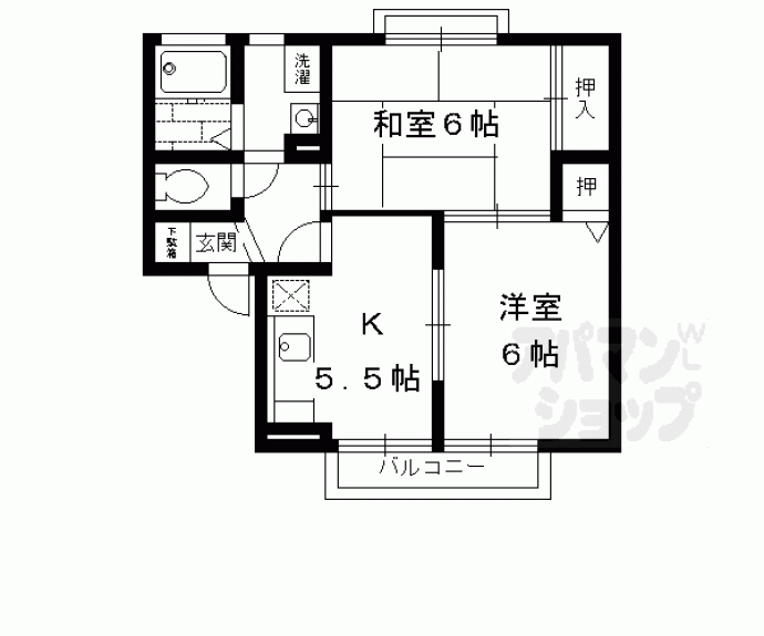 【ドミール辻】間取