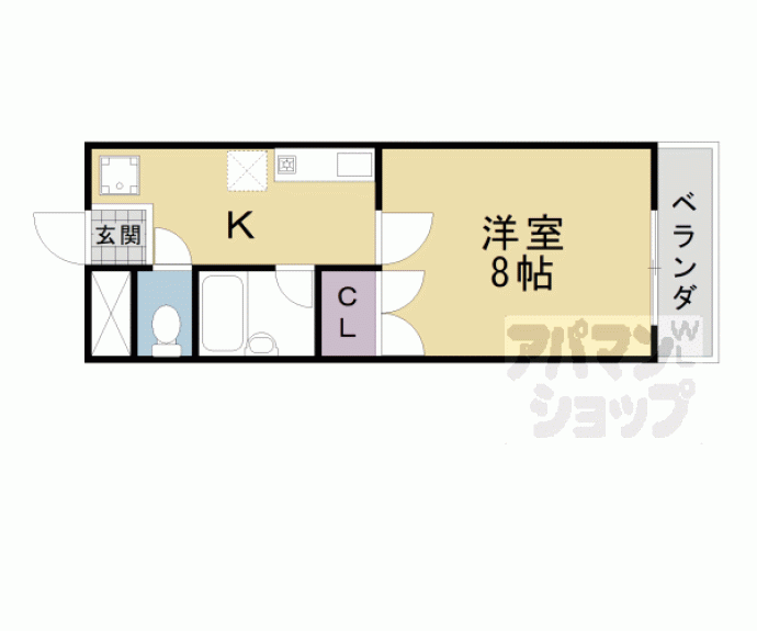 【ＷＥＳＴ　ＰＯＩＮＴ】間取