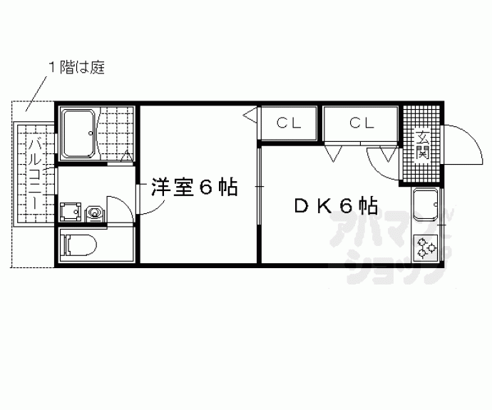 【サンローラン久我の杜】間取
