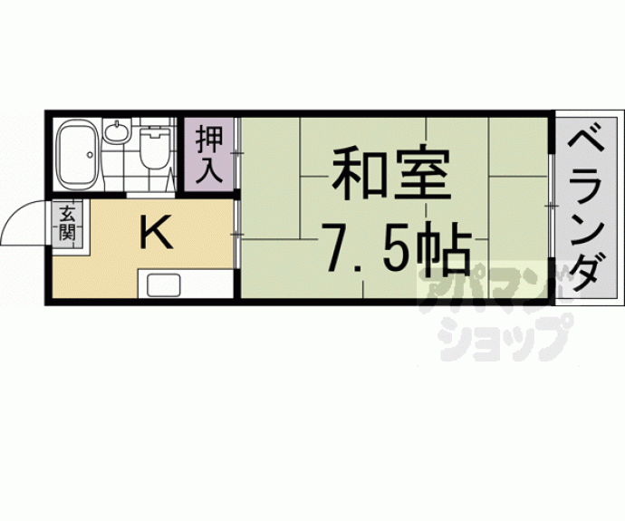 【長岡ロイヤルパレス】間取