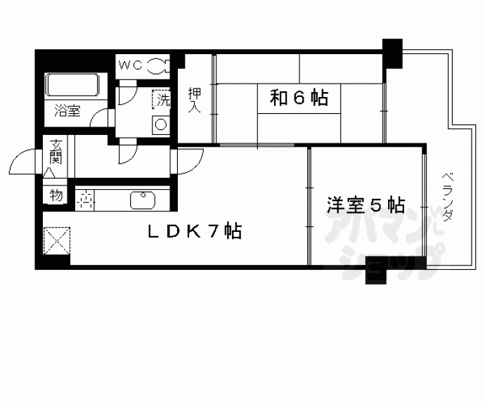 【セント・ルークルス】間取