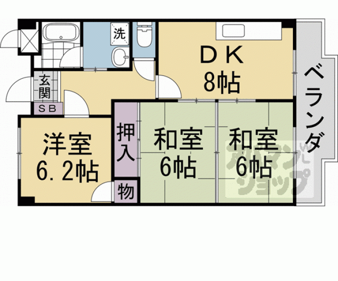 【ファーム・エイト】間取