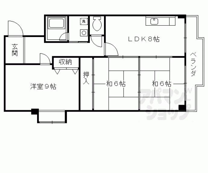 【ファーム・エイト】間取