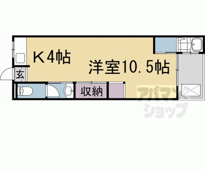 【マンション千丈】間取