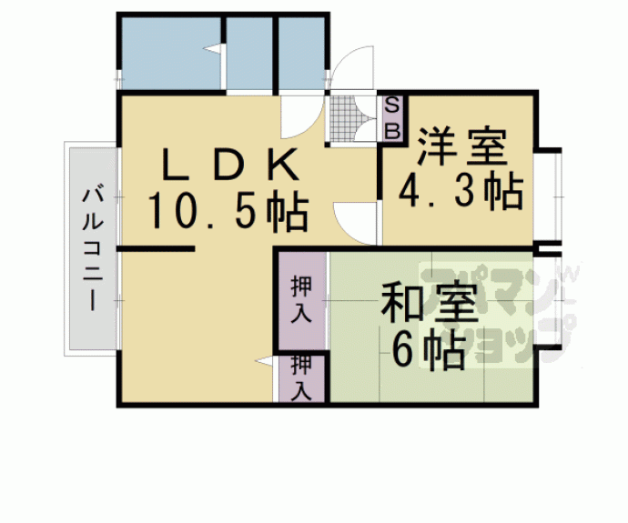 【グリーンヒルＴ・Ｙ】間取