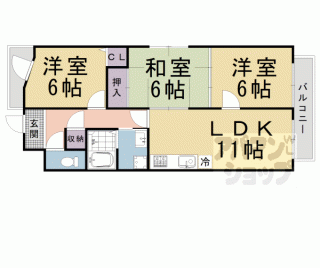 【アグラード長岡京】