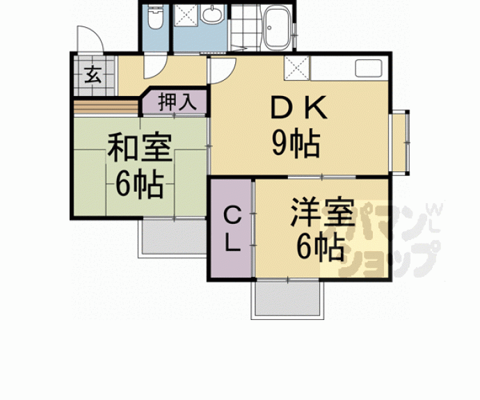 【マノワール久貝】間取