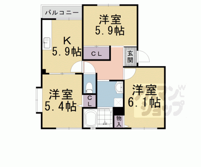 【OUEST SEISE】間取