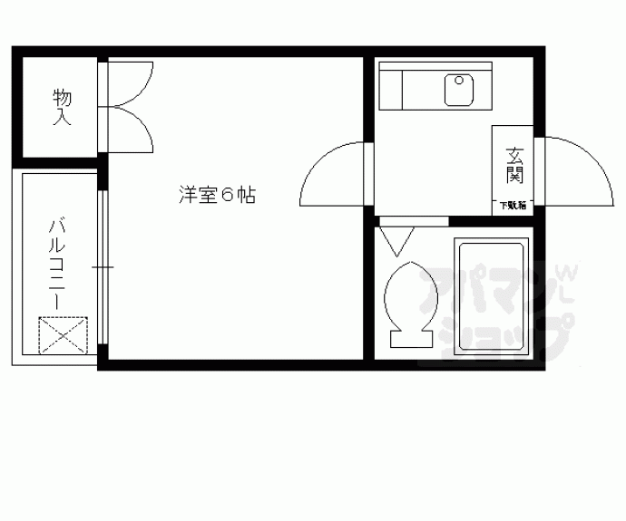 【オークハイツ】間取