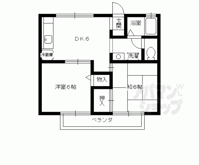 【セジュールヴィヴァン】間取