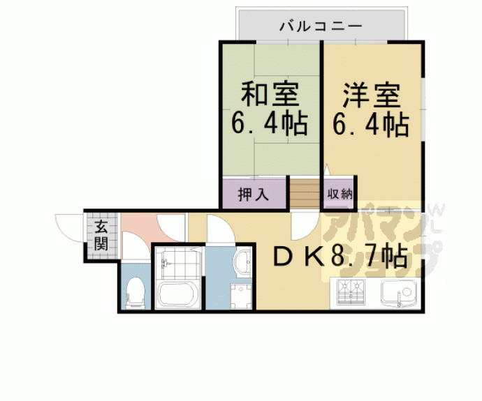 【Ｇｏｏｄ　Ｍａｎｓｉｏｎ】間取