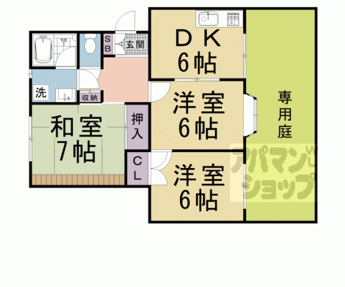 【エクセレント滝川】間取
