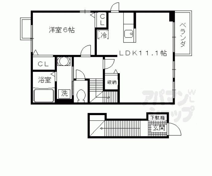 【カーサ・イリーデ】間取