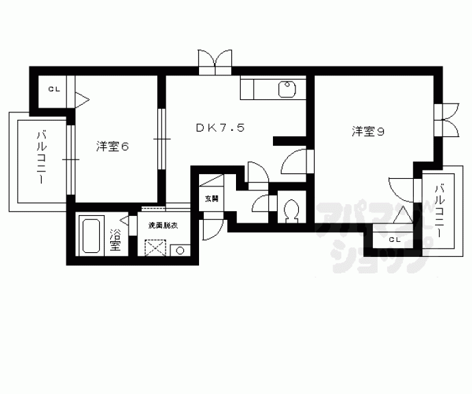 【ヴィーノ・ドルチェ】間取