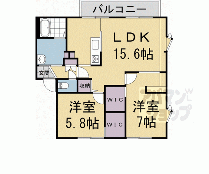【ＷＥＳＴＨＩＬＬ　Ⅱ】間取