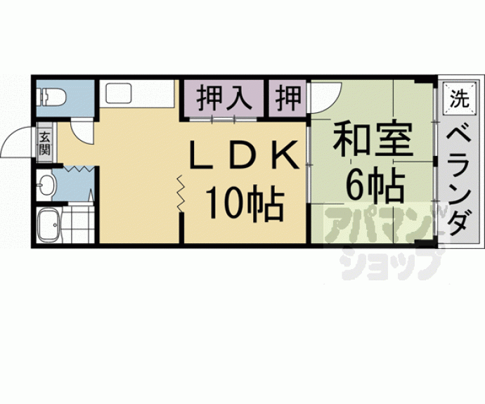 【武村ハイツ】間取