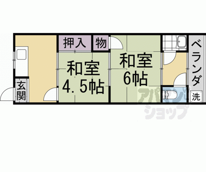 【新笹屋荘】間取