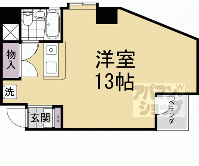 【DETOM-1今出川通】間取