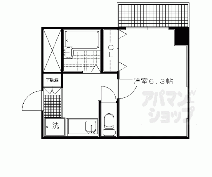 【DETOM-1千本智恵光院】間取