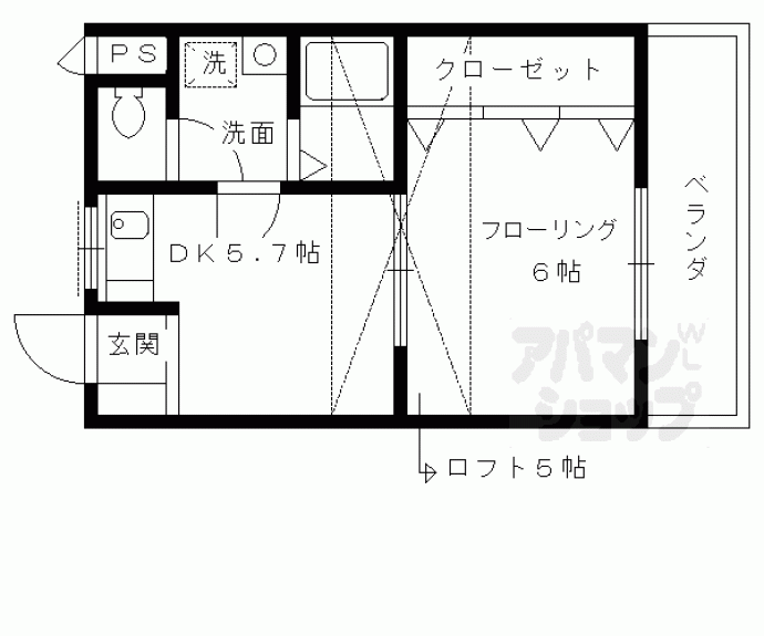 【プチ・ブリンダル】間取