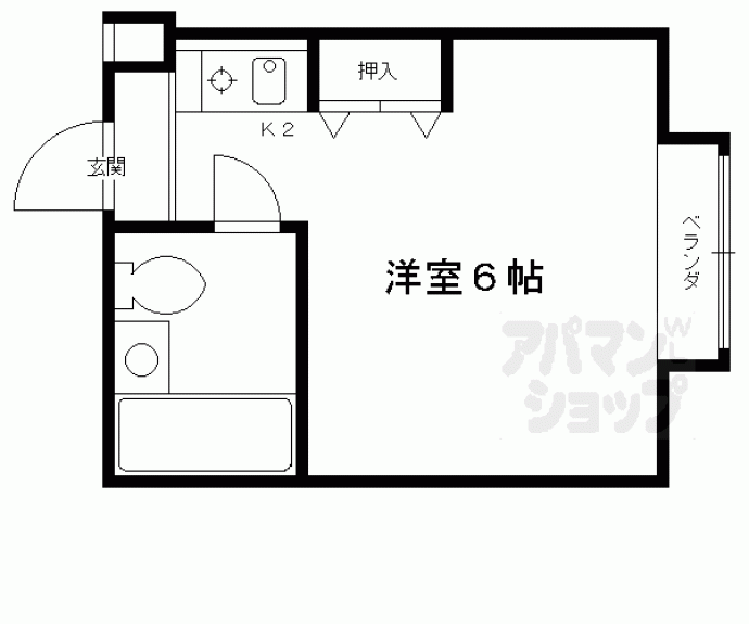 【ＫＹＯＴＯ　ＳＴＵＤＥＮＴ　ＨＯＵＳＥ】間取