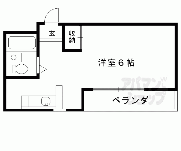 【ＨＥＲＳＥ　Ｄ’ＯＲ（エルセドール）】間取