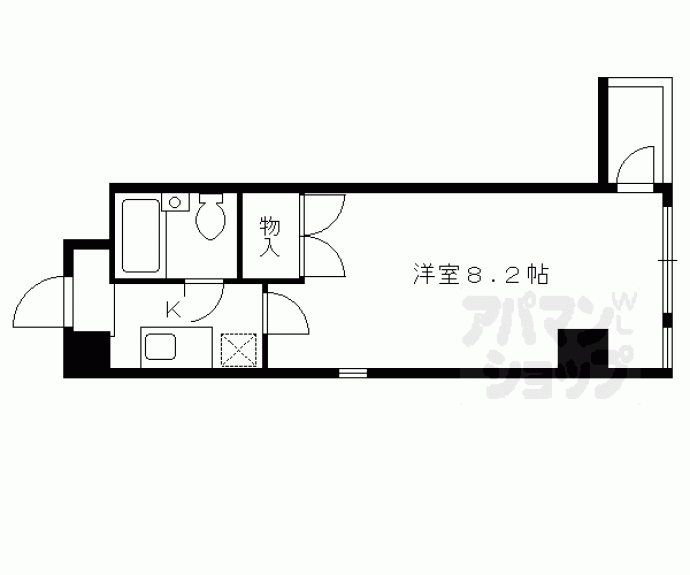 【シティハウス夷川】間取