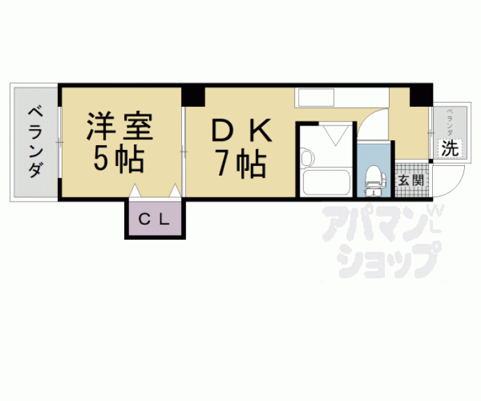 【コーポ大耋】間取