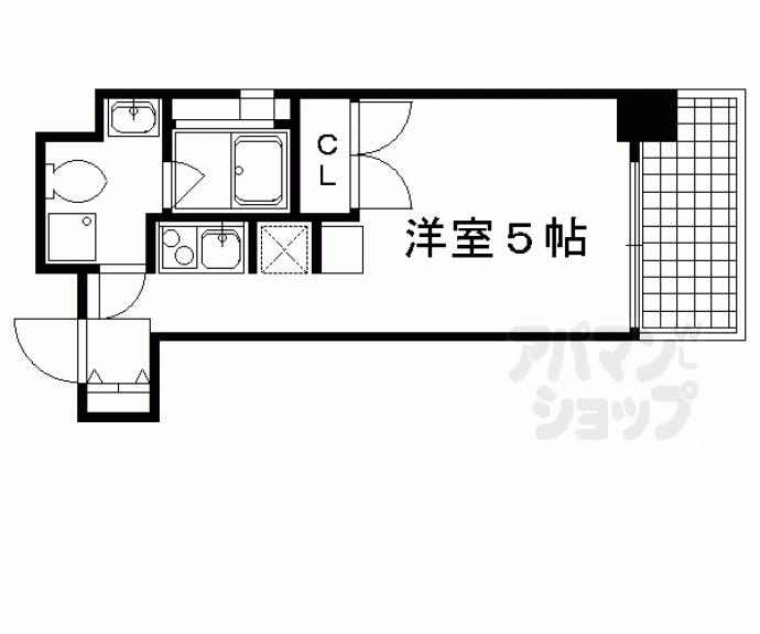 【デ・リード京都東洞院】間取