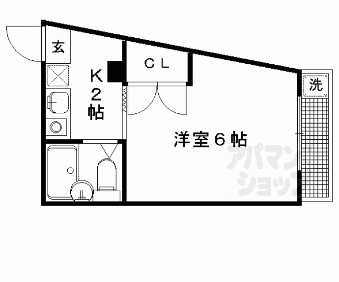 【川上ハイツ】間取