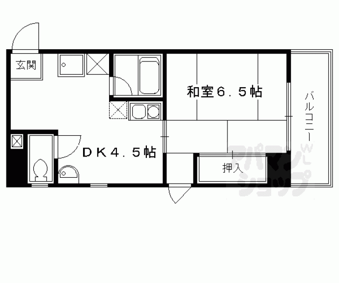 【上原マンション】間取