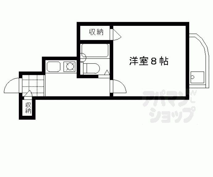 【アミニティ白川】間取