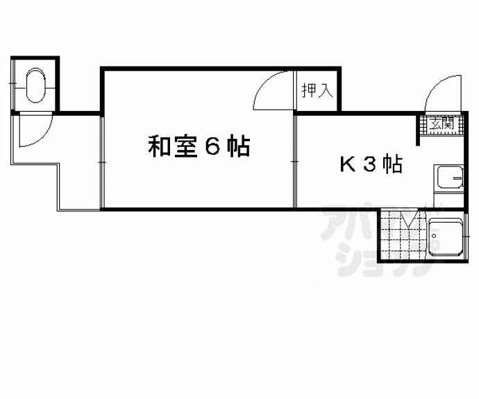 【みやこハウス】間取