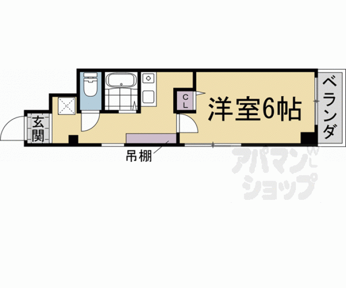 【エスペラント室町】間取