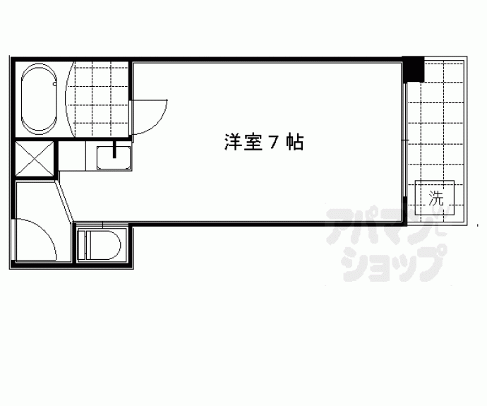【ＳＡＫＩＺＯ　ＢＵＩＬＤ千丸】間取