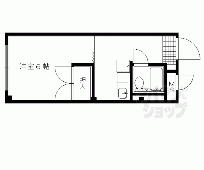 【ジュンヒルマンション】間取