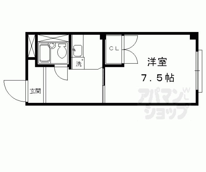 【ジュンヒルマンション】間取