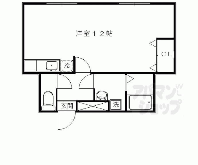 【メゾン・ド・ラ・ローズ】間取