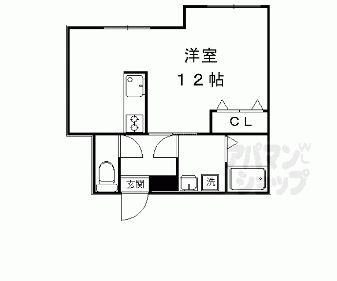 【メゾン・ド・ラ・ローズ】間取