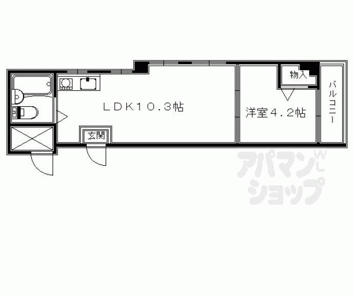 【つづれコーポ】間取