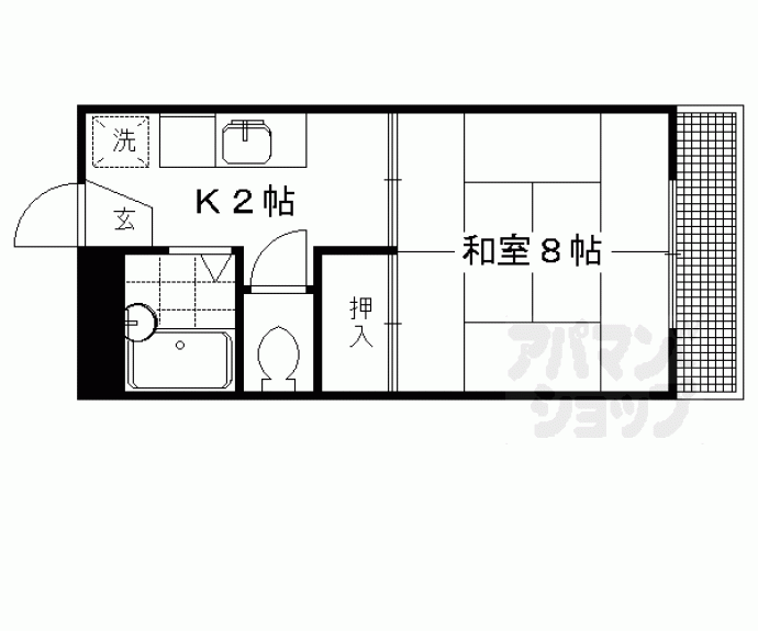 【アズィールC棟】間取