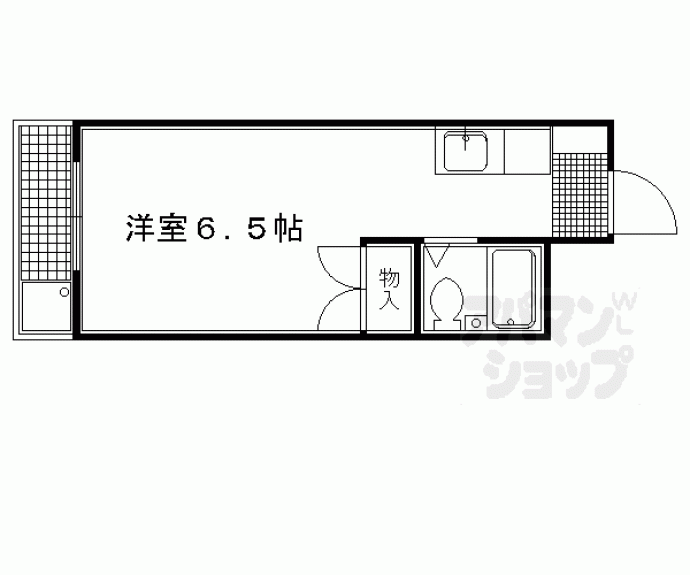 【リノステイ千本鞍馬口】間取