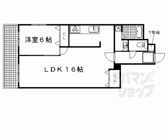 【Ｕｒｅｓｉｄｅｎｃｅ二条城】間取