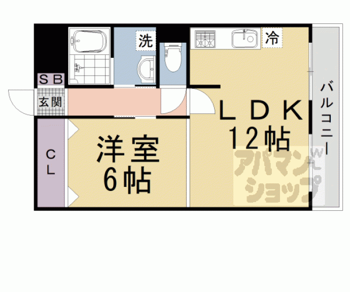 【ハイツDSK】間取