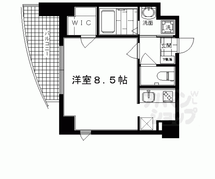 【サムティ京都二条】間取