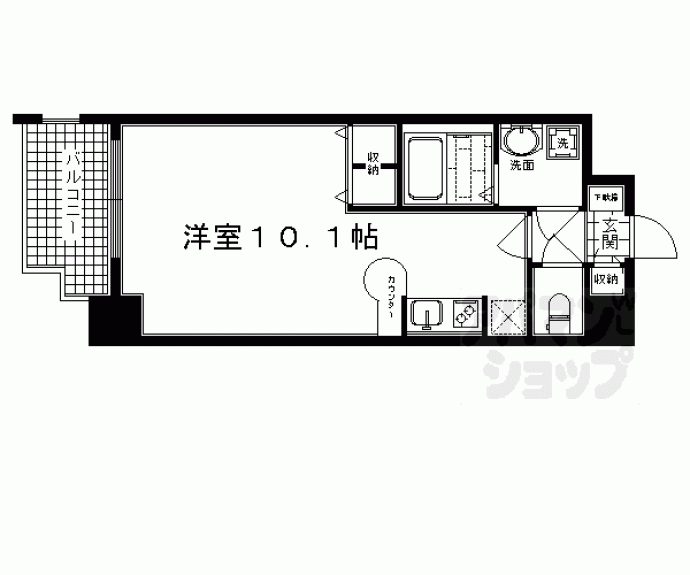 【サムティ京都二条】間取